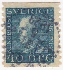 Скандинавія Скандинавия ^/--/^ Швеция 1921 г. № 147 гашеная ^_^^^ Швеція 1921 р. No 147 гашена - фото фото фото