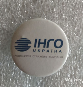 Інше Другое ^/--/^ ЗНАЧОК ІНГО Україна Акціонерна страхова компанія ^_^^^ Значение ИНГО Украина Акционерная страховая компания - фото фото фото