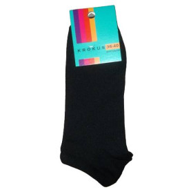 Шкарпетки Носки ^/--/^ Носки женские короткие Krokus 36-40 черные ^_^^^ Ніски жіночі короткі Krokus 36-40 чорні - фото фото фото