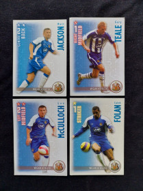 Вкладиші від жуйок Вкладыши от жвачек ^/--/^ Футбольный клуб WIGAN ATHLETIC (2006- 2007) Shoot Out  (TRADING CARD GAME) 4 карточки 9×6.5 см. ^_^^^ Футбольний клуб WIGAN ATHLETIC (2006-2007) Shoot Out (TRADING CARD GAME) 4 картки 9×6.5 см. - фото фото фото