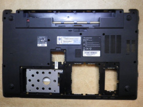 Корпуса Корпуса ^/--/^ Б/У Корпус низ без сервісних кришок на packard bell LM /--/ 81 ^_^^^ В Корпус низ без сервисных крышек на packard bell LM /--/ 81 - фото фото фото