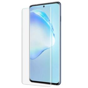 Чохли, бампера Чехлы, бампера ^/--/^ Захисне скло Fiji Curved UV для Motorola Edge 70 Pro анти-відбитки (з клеєм та УФ лампой) Clear - фото фото фото