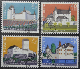 Інше Другое ^/--/^ Швейцария Архитектура Замки 1977 ^_^^^ Швейцарія Архітектура Замки 1977 - фото фото фото