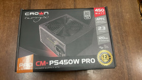 Блоки живлення Блоки питания ^/--/^ Новый блок игровой питания Crown CM-PS /--/ 450 /--/ W PRO С гарантией от магазина - фото фото фото