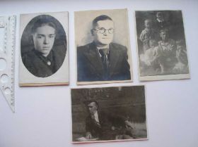 Листи, фото Письма, фото ^/--/^ Фотографии старые 4 шт 30-40 годов ^_^^^ Фотографії старі 4 шт 30-40 років - фото фото фото