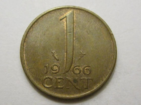 Нідерланди Нидерланды ^/--/^ Нидерланды 1 цент 1966 года 38573 ^_^^^ Нідерланди 1 цент 1966 року 38573 - фото фото фото