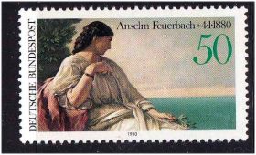НДР, ФРН ГДР, ФРГ ^/--/^ Германия 1980 г MNH - искусство - ^_^^^ Німеччина 1980 MNH - мистецтво - фото фото фото