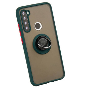 Чохли, бампера Чехлы, бампера ^/--/^ Чохол Fiji Colorframe для Xiaomi Redmi Note 8 матовий бампер з кільцем підставкою Green ^_^^^ Чехол Fiji Colorframe для Xiaomi Redmi Note 8 матовый бампер с кольцом подставкой Green - фото фото фото