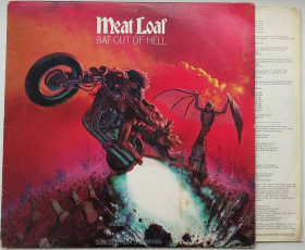 Платівки Пластинки ^/--/^ MEAT LOAF Bat Out Of Hell LP G+/VG- ^_^^^ MEAT LOAF Bat Out Of Hell LP G+ - фото фото фото