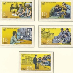 Інше Другое ^/--/^ ГДР Почта Связь  1981 ^_^^^ НДР Пошта Зв'язок 1981 - фото фото фото