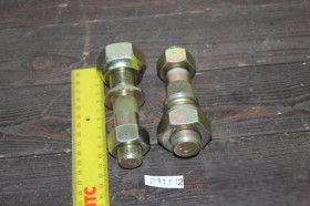Інші предмети для дачі Другие предметы для дачи ^/--/^ 231160   Болт  с гайкой большой -2 штуки ^_^^^ 231160 Болт з гайкою великої -2 штуки - фото фото фото