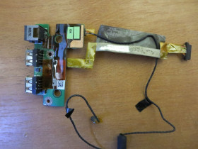 Шлейфи Шлейфы ^/--/^ Разъемы USB LAN со шлейфом Toshiba Satellite A /--/ 300-15 /--/ J ^_^^^ USB LAN зі шлейфом Toshiba Satellite A /--/ 300-15 /--/ J - фото фото фото