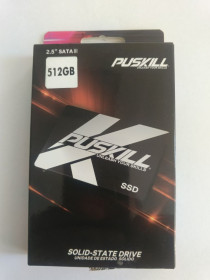 Твердотільні SSD-накопичувачі Твердотельные SSD-накопители ^/--/^ SSD-диск PUSKILL SATAIII 2,5&amp;quot; 512 /--/ GB - фото фото фото