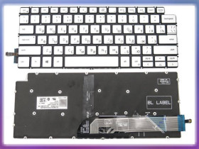 Клавіатури Клавиатуры ^/--/^ Клавиатура для DELL Inspiron 5390, 5391, 7391, 5490, 5491, 5493, 5498, 7490, 7491 (RU Silver с подсв ^_^^^ Клавіатура для DELL Inspiron 5390, 5391, 7391, 5490, 5491, 5493, 5498, 7490, 7491 (RU silver з підсв. - фото фото фото