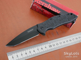 Ножі, мультітули Ножи, мультитулы ^/--/^ Kersh Kuro 1835 /--/ TBLK, Tanto, 8 /--/ Cr /--/ 13 /--/ Mov, OEM, SpeedSafe, Flipper, EDC ^_^^^ Kershaw Kuro 1835 /--/ TBLK, Tanto, SpeedSafe, Flipper, OEM, 8 /--/ Cr /--/ 13 /--/ Mov, EDC - фото фото фото