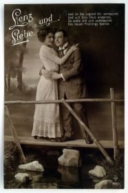 Іноземні Иностранные ^/--/^ Открытка - мода стиль Lenz und Liebe 1913 г. №5 Германия Fv /--/ 8.5 ^_^^^ Lenz und Liebe 1913 р. No 5 Німеччина Fv /--/ 8.5 - фото фото фото