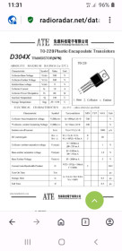 Транзистори Транзисторы ^/--/^ Транзистор  D /--/ 304 /--/ X ^_^^^ Транзистор D /--/ 304 /--/ X - фото фото фото