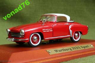 : Закордонні : Зарубежные ^/--/^ 1/43 Wartburg 313-1 Sport. Atlas - фото фото фото