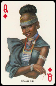 Інше Другое ^/--/^ Игральные карты Tribu Africane, 1970 г. ^_^^^ Картина Tribu Africane - фото фото фото