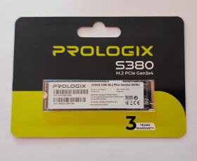 Твердотільні SSD-накопичувачі Твердотельные SSD-накопители ^/--/^ Новий !!! Prologix S /--/ 380 Накопичувач SSD M.2 256 /--/ GB 2280 PCIe 3.0 x /--/ 4 NVMe TLC            (PRO /--/ 256 /--/ GS /--/ 380) ^_^^^ Новый!!! Prologix S /--/ 380 Накопитель SSD M.2 256 /--/ GB 2280 PCIe 3.0 x /--/ 4 NVMe TLC (PRO /--/ 256 /--/ GS /--/ 380) - фото фото фото