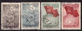 СРСР - СССР - ^/--/^ СССР. Экспедиция на Северный полюс  (серия) 1938 г. ^_^^^ СРСР. Експедиція на Північний полюс (1938) - фото фото фото