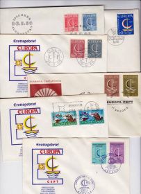 Європа Европа ^/--/^ ZM Европа - подборка 1966 г - CEPT / СЕПТ  - 6 конвертов / 3 скана ^_^^^ ZM Європа - добірка 1966 р - CEPT / СЕПТ - 6 конвертів / 3 скана - фото фото фото