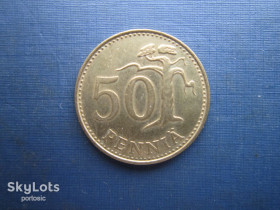 Фінляндія Финляндия ^/--/^ Монета 50 пенні Фінляндія 1981 ^_^^^ Монета 50 пенни Финляндия 1981 - фото фото фото