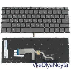 Клавіатури Клавиатуры ^/--/^ Клавиатура для ноутбука LENOVO (IdeaPad: S /--/ 540-13 series) rus, onyx black, без фрейма, подсветка клав ^_^^^ Клавіатура для ноутбука LENOVO (IdeaPad: S /--/ 540-13 series) rus, onyx black, без фрейму, підсвічування клав - фото фото фото