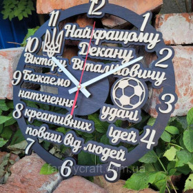 Пісочний годинник Песочные часы ^/--/^ Именные деревянные часы учителю на подарок, настенные часы для школы и класса, бесшумные, 35 см ^_^^^ Іменний настінний годинник з дерева для вчителя, педагога На День Учителя, випускний, закінчення учбового - фото фото фото