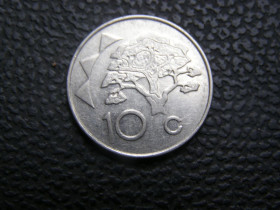 Намібія Намибия ^/--/^ 10 центов Намибия 2009 г ^_^^^ 10 центів Намібія 2009 - фото фото фото