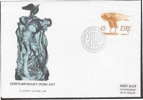 Ірландія Ирландия ^/--/^ Ирландия 1975 СОВРЕМЕННОЕ ИСКУССТВО СКУЛЬПТУРА СТАТУЭТКА ОРЁЛ ПТИЦА ТВОРЧЕСТВО КУЛЬТУРА КПД Mi.324 ^_^^^ Ірландія 1975 СУЧАСНЕ МИСТЕЦТВО СКУЛЬПТУРА СТАТУЕТКА ТВОРЧІСТЬ КУЛЬТУРА КПД Mi.324 - фото фото фото