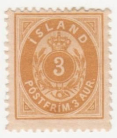 Балтійські країни Балтийские страны ^/--/^ Исландия 1901   г. № 22 * ^_^^^ Ісландія 1901 р. No 22* - фото фото фото