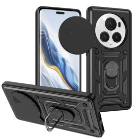 Чохли, бампера Чехлы, бампера ^/--/^ Чохол Fiji Camera Defence для Honor Magic /--/ 6 Pro бампер із захистом камери та підставкою Black ^_^^^ Чехол Fiji Camera Defence для Honor Magic /--/ 6 Pro бампер с защитой камеры и подставкой Black - фото фото фото