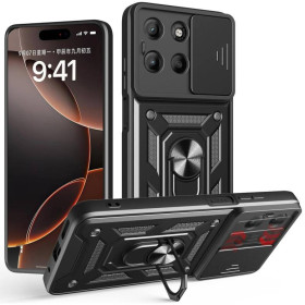 Чохли, бампера Чехлы, бампера ^/--/^ Чохол Fiji Camera Defence для Motorola G /--/ 15 / G /--/ 15 Power бампер із захистом камери та підставкою Black ^_^^^ Чехол Fiji Camera Defence для Motorola G /--/ 15 / G /--/ 15 Power бампер с защитой камеры и подставкой Black - фото фото фото