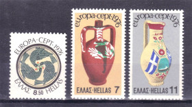 Греція Греция ^/--/^ Греция 1976 г  MNH  - ЕВРОПА  СЕПТ /  EUROPA  CEPT - ^_^^^ Греція 1976 MNH - ЄВРОПА СЕПТ / EUROPA CEPT - фото фото фото