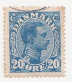 Скандинавія Скандинавия ^/--/^ Дания 1913 г..№ 71 гашеная ^_^^^ Данія 1913 р. No 71 гашена - фото фото фото
