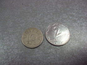 Норвегія Норвегия ^/--/^ монета норвегия 10 эре 1954 №8547 ^_^^^ монета норвегія 10 ери 1954 No /--/ 8547 - фото фото фото