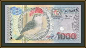 Сурінам Суринам ^/--/^ Суринам 1000 гульденов 2000 P-151 UNC ^_^^^ Сурінам 1000 гульденів 2000 P-151 UNC - фото фото фото