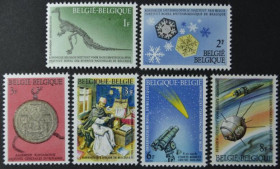 Інше Другое ^/--/^ Бельгия Астрономия Космос Динозавры 1966 ^_^^^ Бельгія Астрономія Космос Динозаври 1966 - фото фото фото