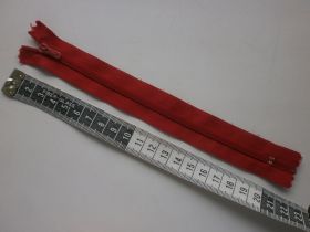 Інший одяг Другая одежда ^/--/^ Застежка *молния*  красная  L= 18 cm ^_^^^ Застібка * блискавка * червона L = 18 cm - фото фото фото