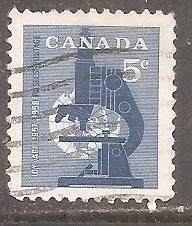 Північна Америка Северная Америка ^/--/^ Канада 1958 Sc.376 гаш. - фото фото фото