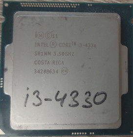 Процесори Процессоры ^/--/^ Б/В Процесор  s /--/ 1150 / Core i /--/ 3-4330 3.50 GHz ^_^^^ B/В Процессор Intel Core i /--/ 3-4330 3.50 GHz, s /--/ 1150 - фото фото фото
