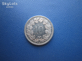 Швейцарія Швейцария ^/--/^ Монета 10 раппен Швейцарія 2008 ^_^^^ Монета 10 раппен Швейцария 2008 - фото фото фото