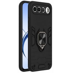 Чохли, бампера Чехлы, бампера ^/--/^ Чохол Fiji Defence для Realme 16 5 /--/ G (RMX /--/ 5171) протиударний бампер з кільцем підставкою Black - фото фото фото