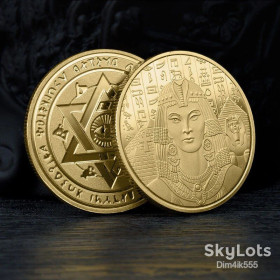 Сувенири Сувениры ^/--/^ Сувенирная монета Клеопатра Gold ^_^^^ Сувенірна монета Клеопатра Gold - фото фото фото