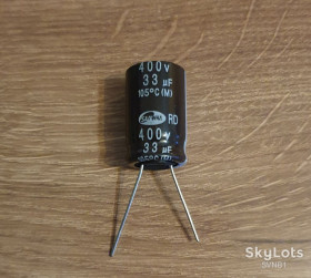 Конденсатори Конденсаторы ^/--/^ 33 /--/ мкФ  400 /--/ В.  Samwha 105°C. ^_^^^ 33 /--/ мкФ* 400 /--/ В. Samwha 105°C. - фото фото фото