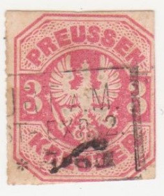Німеччина до  року Германия до  года ^/--/^ Германия   (Пруссия) 1867 г. № 24 гашеная ^_^^^ Німеччина (Пруссія) 1867 р. No 24 гашена - фото фото фото