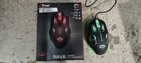 Миші Мыши ^/--/^ Игровая оптическая мышь Trust GXT 108 Rava Illuminated 22090 USB № 24080523 ^_^^^ Ігрова оптична миша Trust GXT 108 Rava Illuminated 22090 USB No 24080523 - фото фото фото