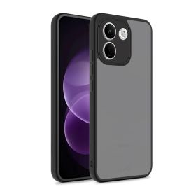 Чохли, бампера Чехлы, бампера ^/--/^ Xiaomi Redmi Note 17 Pro Max Чехол матовый TPU+PC (черный) ^_^^^ Xiaomi Redmi Note 17 Pro Max Чехол матовий TPU+PC (чорний) - фото фото фото