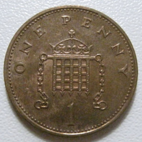 Єлизавета II (після ) Елизавета II (после ) ^/--/^ Велика Британія 1 пенні 1992 року Магнітна 43085 ^_^^^ Великобритания 1 пенни 1992 года Магнитная 43085 - фото фото фото